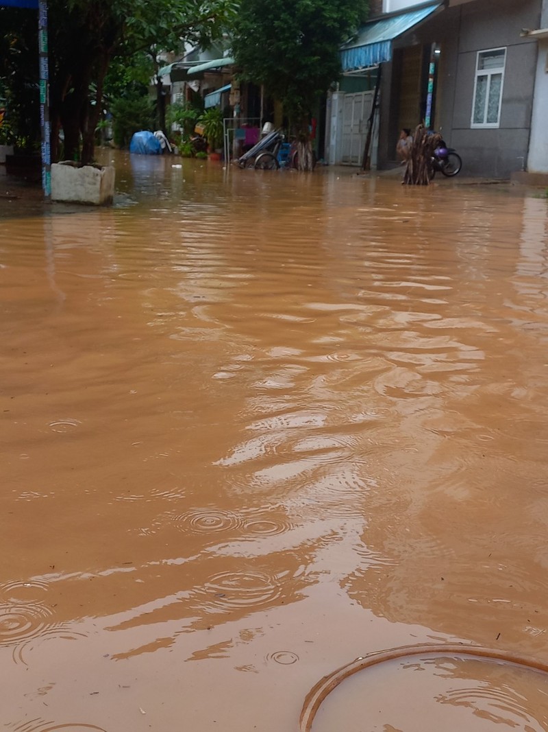 Bình Định mưa lớn nhiều nơi ngập sâu, 1 người tử vong - ảnh 4