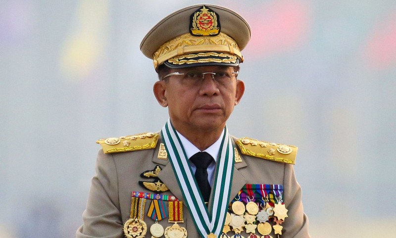 Tổng Tư lệnh quân đội Myanmar được đón tiếp nồng hậu tại Nga - ảnh 1