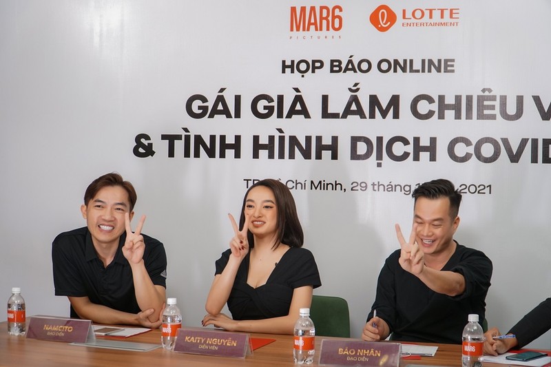 'Gái già lắm chiêu V' họp báo online cập nhật tình hình phim - ảnh 5