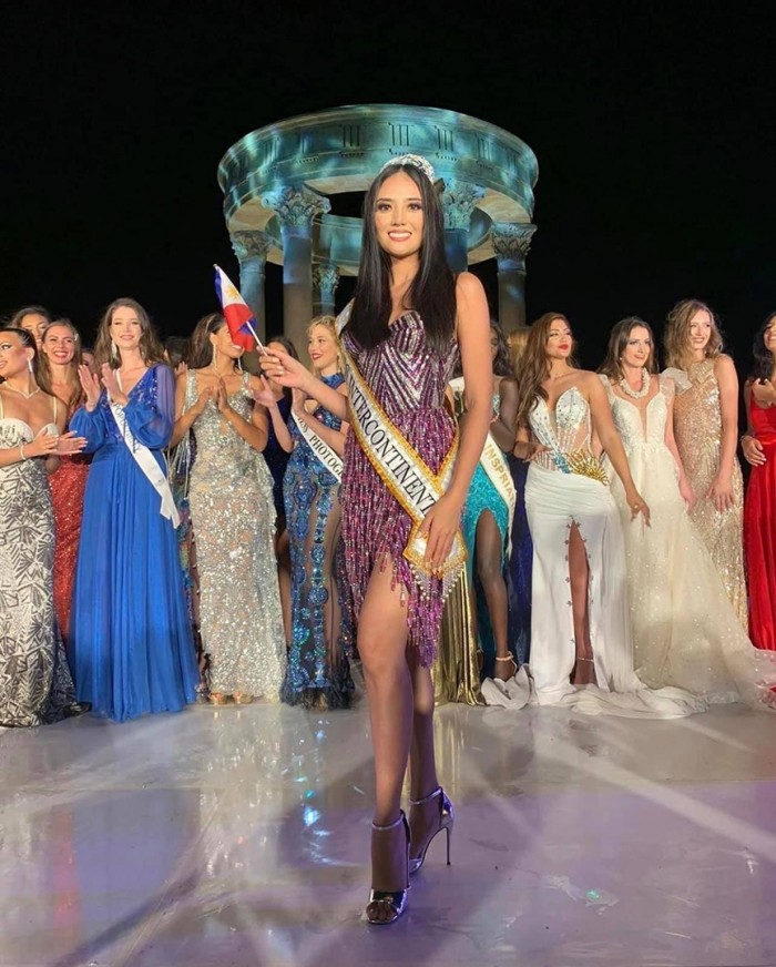 Philippines đăng quang Miss Intercontinental 2021, Ái Nhi vuột mất top 20 - ảnh 1