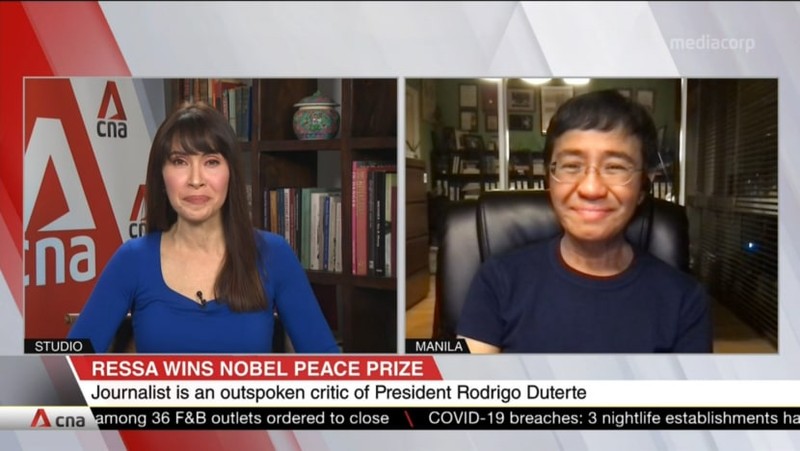 Chủ nhân Nobel Hòa bình 2021 chia sẻ về cuộc ‘đấu tranh cho sự thật’ của nhà báo - ảnh 1