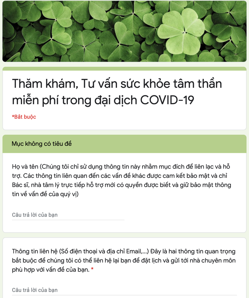 Khủng hoảng về tâm lý, tâm thần liên hệ địa chỉ này để được tư vấn miễn phí - ảnh 2