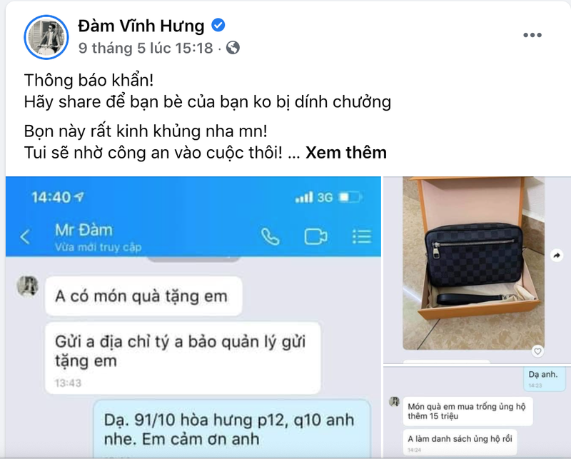 Giả mạo trang Facebook của nghệ sĩ, bị xử lý ra sao? - ảnh 1