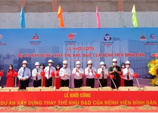 TP.HCM: Bệnh viện Bình Dân xây thêm khối nhà trung tâm 240 giường - ảnh 1