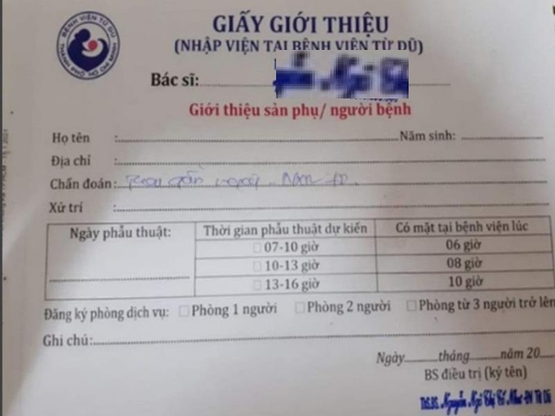 TP.HCM: Sản phụ có giấy giới thiệu của bác sĩ sẽ được Bệnh viện Từ Dũ ưu tiên? - ảnh 1