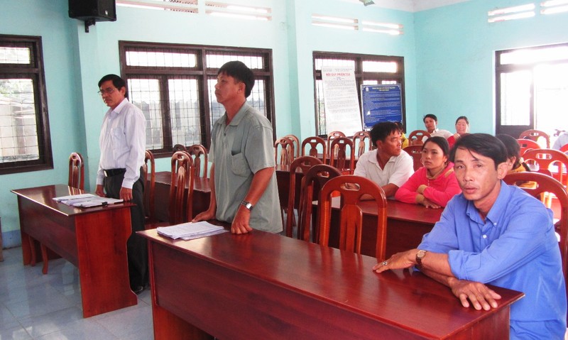 Ông Lê Văn Long, Chủ tịch UBND huyện Bắc Bình thừa nhận ban hành văn bản sai