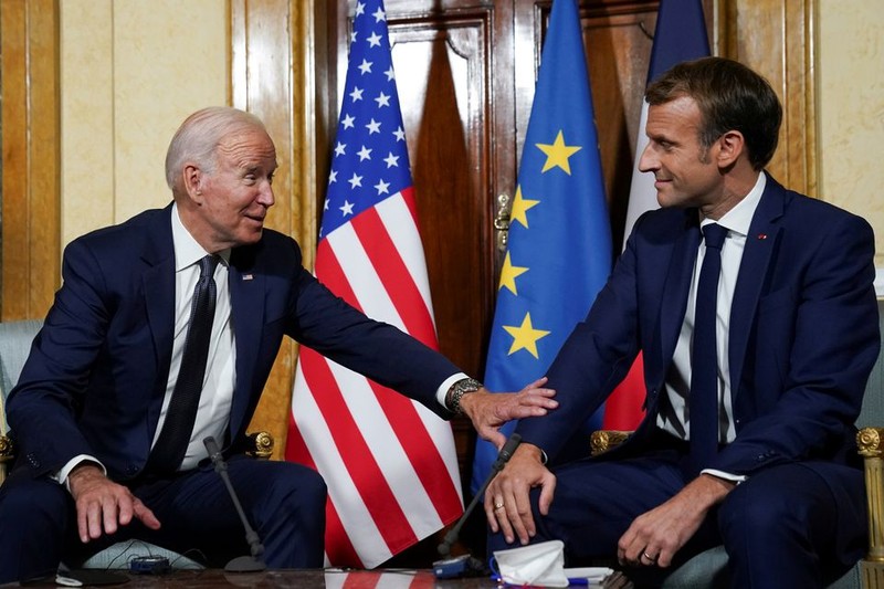 Ông Macron nói sau khi gặp ông Biden: Như tình yêu, lòng tin phải được xây đắp! - ảnh 1