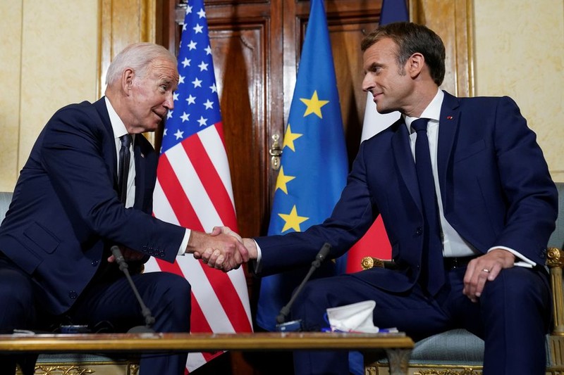 Ông Macron nói sau khi gặp ông Biden: Như tình yêu, lòng tin phải được xây đắp! - ảnh 2