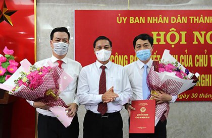 Hải Phòng điều động, bổ nhiệm nhiều lãnh đạo sở và quận, huyện - ảnh 1