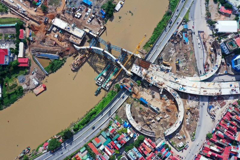 Hải Phòng: Công trình cầu Rào hơn 2200 tỉ đồng vào giai đoạn nước rút - ảnh 1