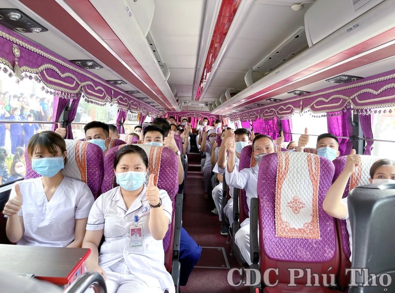 Quảng Ninh, Phú Thọ chi viện hơn 100 y bác sĩ cho tâm dịch Bắc Giang - ảnh 2