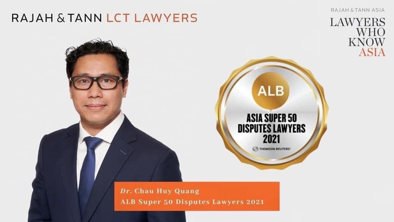 1 luật sư Việt Nam vào Top 50 Siêu luật sư Châu Á  - ảnh 1