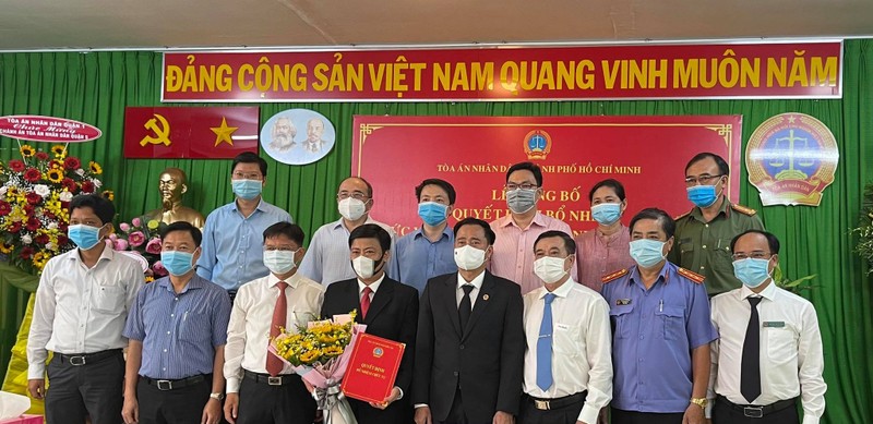 Tòa quận 5, TP.HCM có chánh án mới - ảnh 2