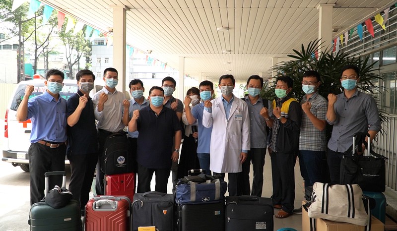 Đội phản ứng nhanh Bệnh viện Chợ Rẫy chi viện cho Kiên Giang - ảnh 1