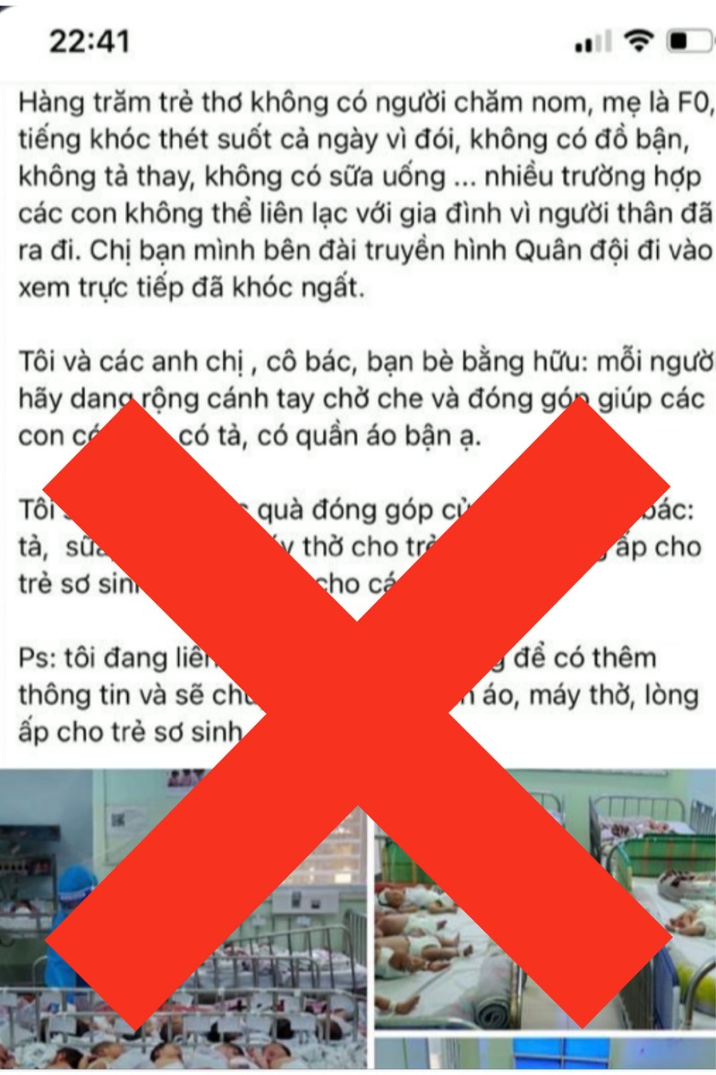 Không có chuyện bé sơ sinh ‘khóc thét cả ngày vì đói’ ở BV Hùng Vương - ảnh 1