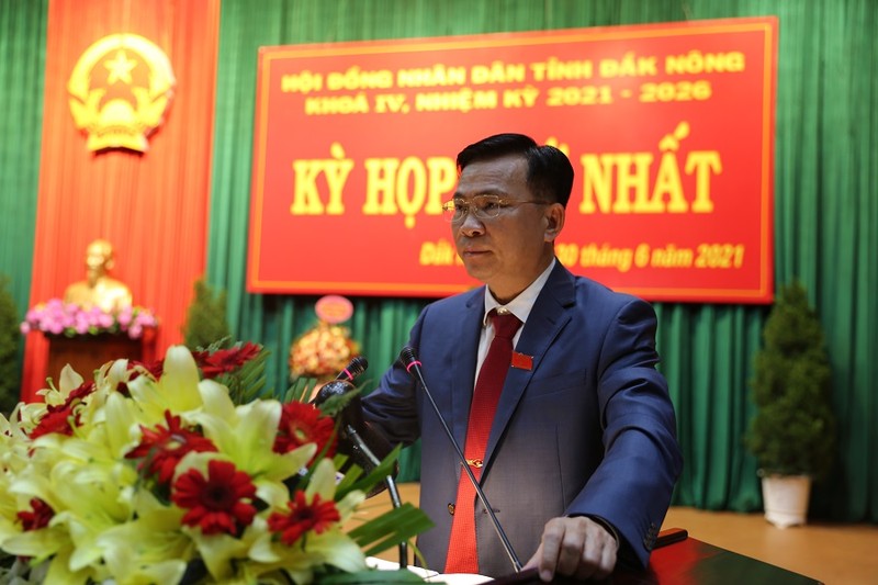 Giám đốc Công an Đắk Nông được bầu làm Chủ tịch UBND tỉnh  - ảnh 1