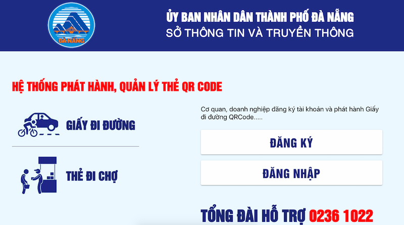 Người dân Đà Nẵng ngồi ở nhà bấm điện thoại là làm xong giấy đi đường - ảnh 1