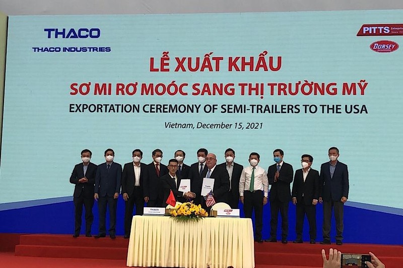 Tỷ phú Trần Bá Dương xuất khẩu hơn 40.000 xe sơ mi rơ mooc qua Mỹ - ảnh 1