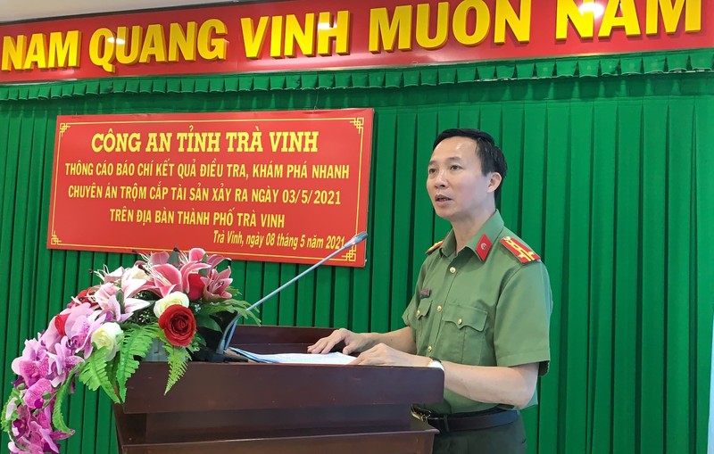 Giám đốc Công an Trà Vinh nói về vụ trộm 5 tỉ  - ảnh 2