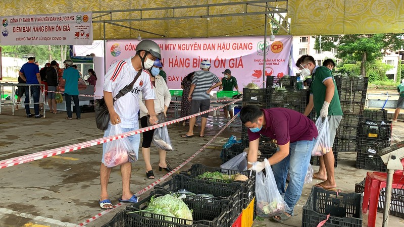 Cần Thơ lập điểm bán hàng bình ổn giá trong thời gian giãn cách - ảnh 2