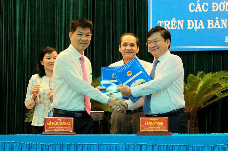 Bình Tân tháo gỡ khó khăn cho hàng ngàn doanh nghiệp - ảnh 1