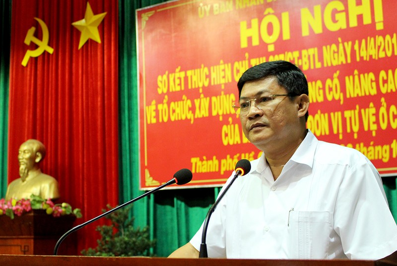 Tân Bình xây dựng 16 đội tự vệ sau vụ nổ mìn - ảnh 3