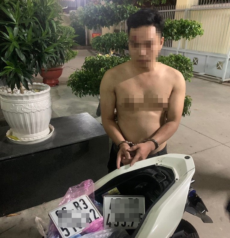 Xịt hơi cay vào CSGT quận 12 khi bị truy đuổi - ảnh 1