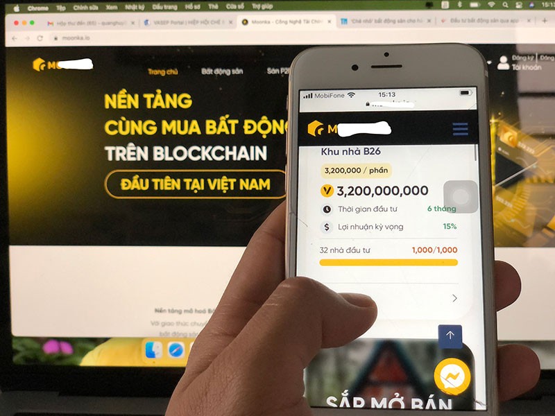 1 căn nhà bán blockchain cho 1.000 người - ảnh 1