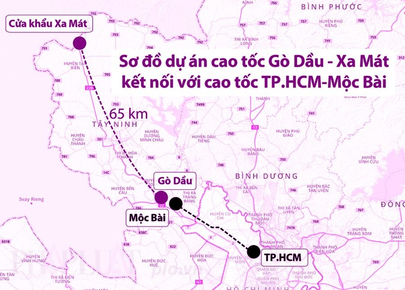Lý do Tây Ninh đầu tư tuyến cao tốc Gò Dầu - Xa Mát - ảnh 1