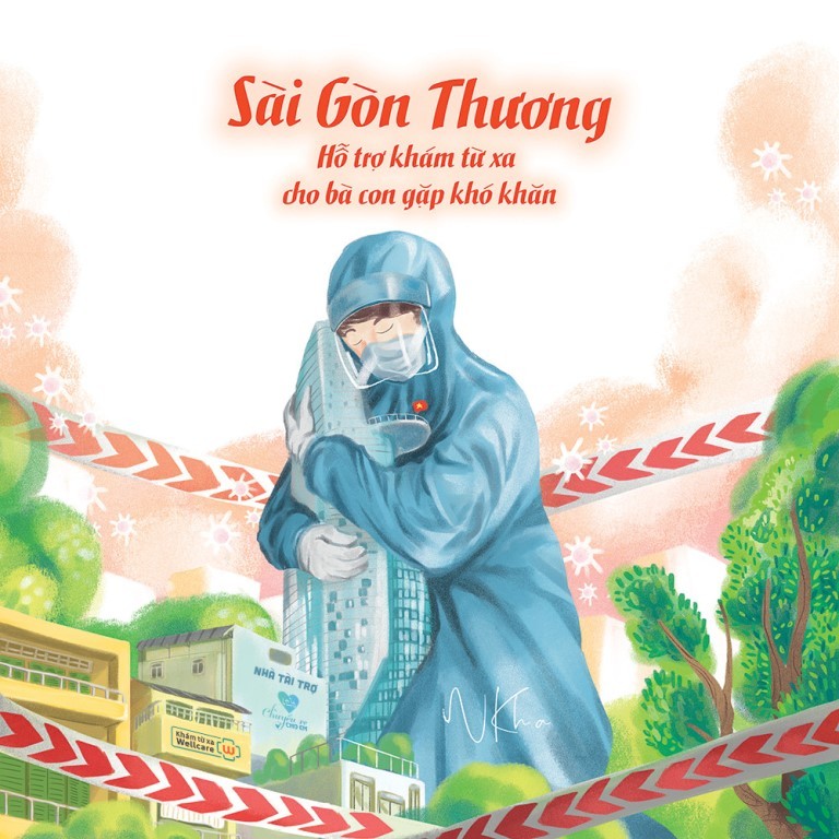 “Sài Gòn Thương” – hỗ trợ khám bệnh từ xa cho người gặp khó khăn do dịch - ảnh 1