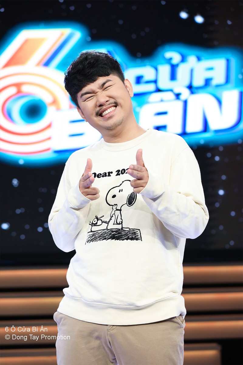 Quốc Khánh bắn rap 'cực chất' trong gameshow '6 ô cửa bí ẩn' - ảnh 2