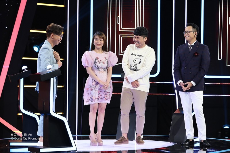 Quốc Khánh bắn rap 'cực chất' trong gameshow '6 ô cửa bí ẩn' - ảnh 1