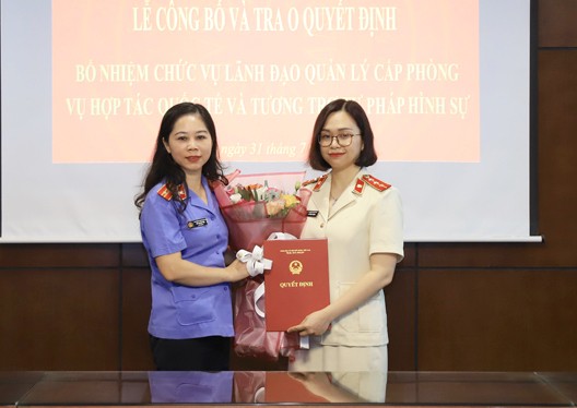 Viện kiểm sát Nhân dân Tối cao bổ nhiệm 2 nhân sự mới - ảnh 1