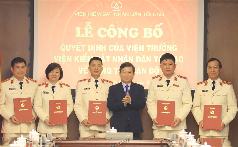 Nhân sự mới VKSND Tối cao - ảnh 1