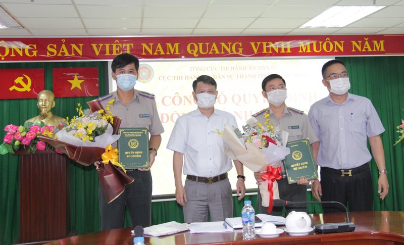 Nhân sự mới Cục Thi hành án dân sự TP.HCM - ảnh 1