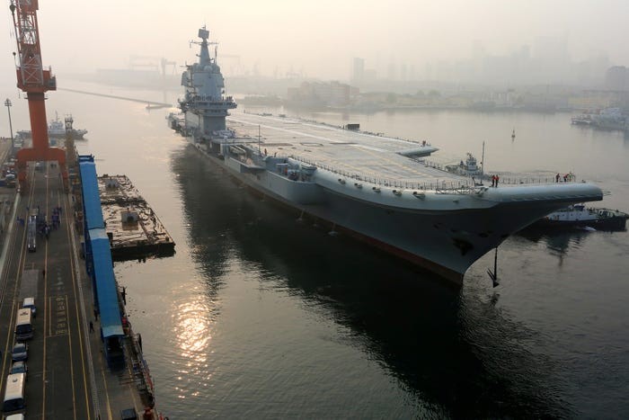 'Tàu sân bay Trung Quốc không thể dọa tàu sân bay Mỹ' - ảnh 2