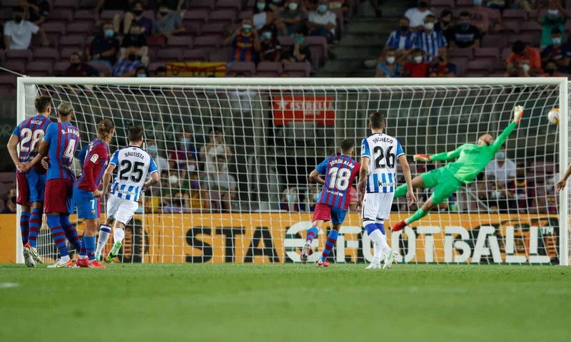 Không Messi, Barcelona vẫn mở màn La Liga tưng bừng - ảnh 4