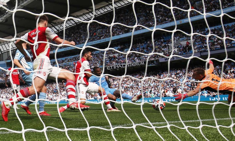 Chơi hơn người, Man. City ‘vùi dập’ Arsenal tại Etihad - ảnh 4