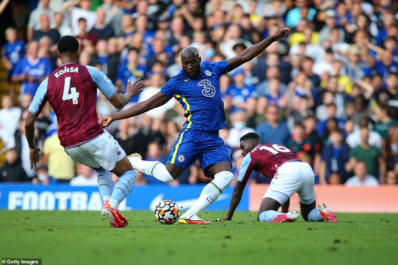 Lukaku lập cú đúp, Chelsea đánh bại Aston Villa để áp sát ngôi đầu bảng - ảnh 1