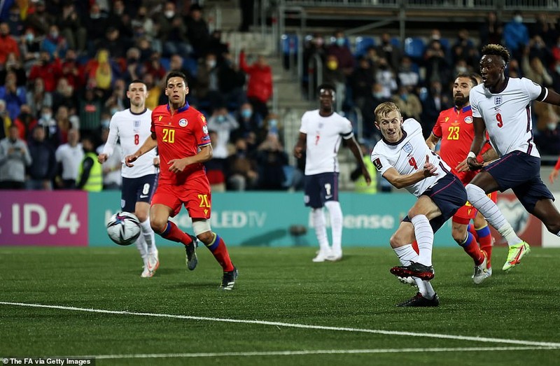 Harry Kane và Sterling dự bị, tuyển Anh vẫn thắng đậm chủ nhà Andorra - ảnh 4