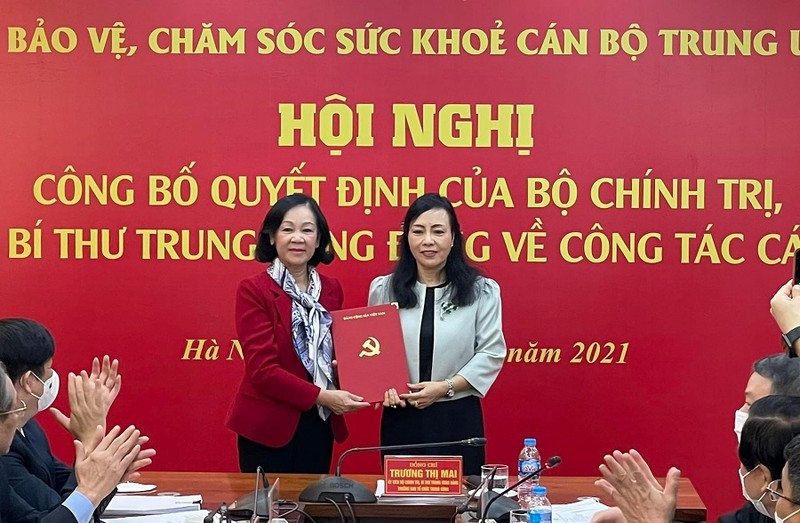 Bổ nhiệm Trưởng Ban Bảo vệ, chăm sóc sức khỏe cán bộ Trung ương - ảnh 1