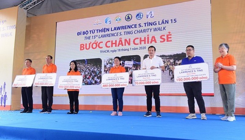 Đi bộ từ thiện Lawrence S. Ting lần 16-2021: Bước chân chia sẻ - ảnh 1