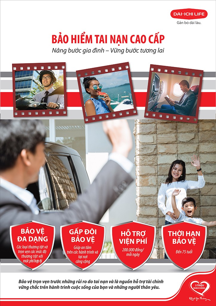 Dai-ichi Life VN ra mắt sản phẩm “Bảo hiểm tai nạn cao cấp” - ảnh 1