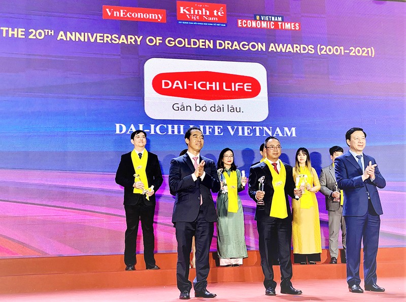 Dai-ichi Life Việt Nam lần thứ 12 nhận giải thưởng Rồng Vàng - ảnh 1
