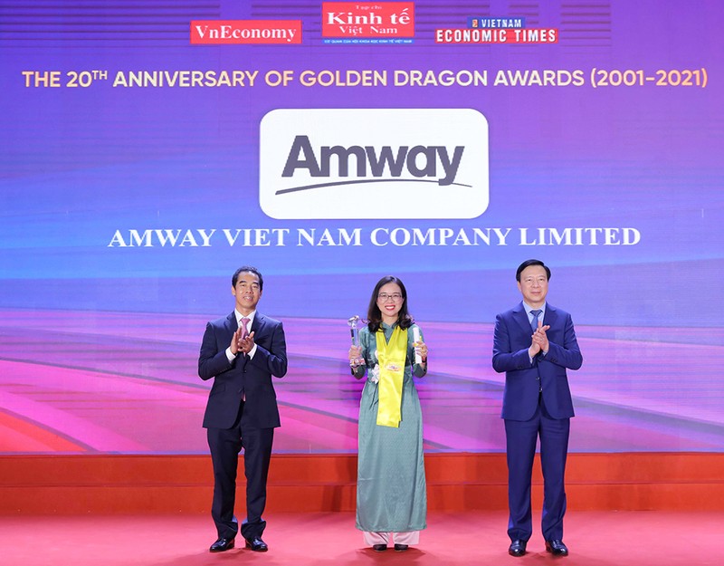 Amway Việt Nam: 5 năm liền nhận giải thưởng Rồng Vàng - ảnh 1