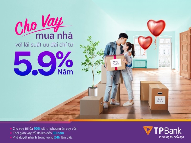 TPBank cho vay mua nhà với lãi suất ưu đãi chỉ 5,9%/năm - ảnh 1