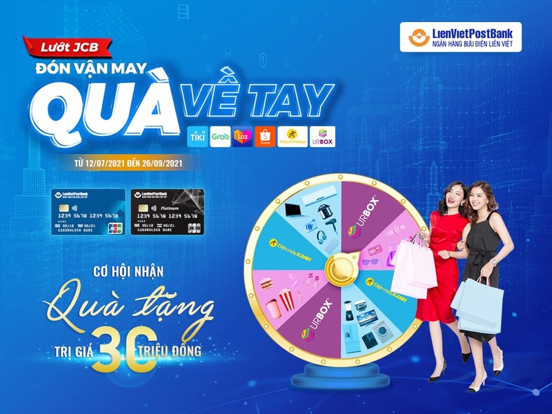 LienVietPostBank tặng quà 30 triệu đồng nếu giao dịch qua thẻ tín dụng - ảnh 1