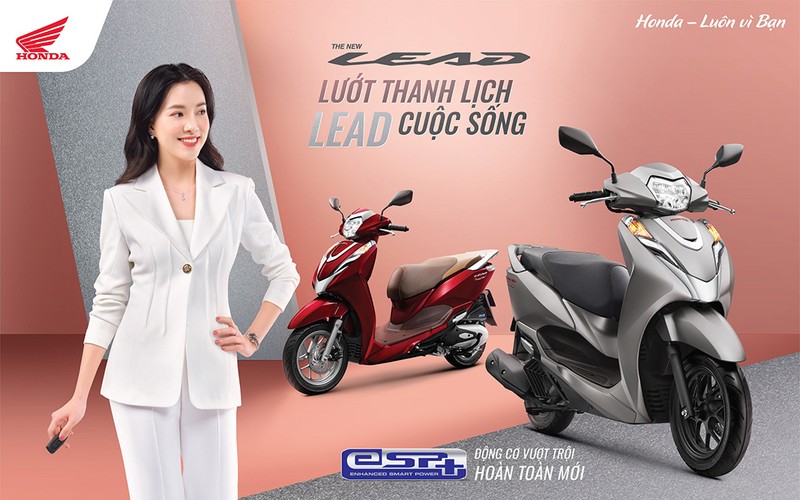 Ra mắt Honda LEAD 125cc có động cơ thế hệ mới như SH - ảnh 1