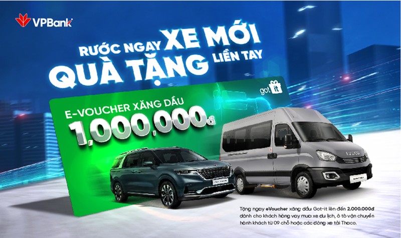 Rước ngay xe mới, tặng quà liền tay khi vay mua ô tô cùng VPBank - ảnh 1