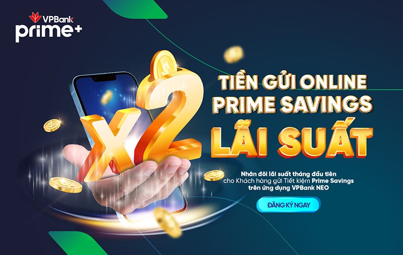 VPBank nhân đôi lãi suất cho khách hàng gửi tiết kiệm online  - ảnh 1